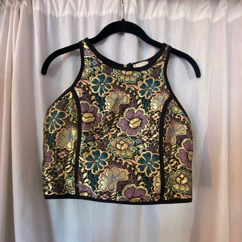 Urban Outfitters Coincidence & Chance bustiers style Crop Top - Picture 1 of 8